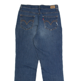 LEVI'S Womens Jeans Blue Slim Straight Stone Wash W28 L28