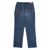 LEVI'S Womens Jeans Blue Slim Straight Stone Wash W28 L28