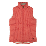 WOOLRICH Womens Puffer Gilet Orange S
