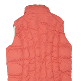 WOOLRICH Womens Puffer Gilet Orange S