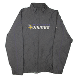 NFL Minnesota Vikings Mens Track Jacket Grey USA XL