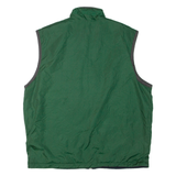 TOMMY HILFIGER Mens Gilet Green Nylon XL