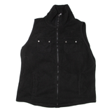 CHAPS Womens Fleece Gilet Black XL