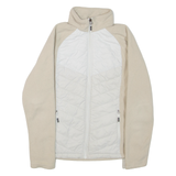 NEW BALANCE Womens Fleece Jacket Beige S