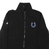 NFL Mens Fleece Jacket Black XL