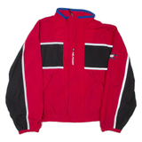 TOMMY HILFIGER Mens Track Jacket Red Nylon XL