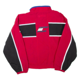 TOMMY HILFIGER Mens Track Jacket Red Nylon XL