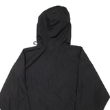 CHAMPION Mens Anorak Jacket Black Hooded M