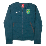 NIKE Brasil Mens Track Jacket Green M