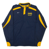 NIKE Mooresville Pioneers Mens Pullover Jacket Blue M