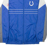 NFL Indianapolis Colts Mens Track Jacket Blue USA L