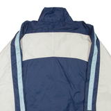 REEBOK Womens Track Jacket Blue Colourblock UK 16