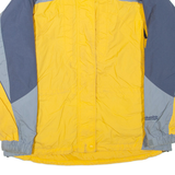 COLUMBIA Womens Jacket Yellow Nylon Colourblock XL