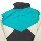 Womens Jacket Cream Colourblock M