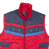 VAN CORT Mens Gilet Red Nylon XL
