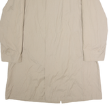 FACIS Mens Trench Coat Beige 90s L