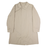 FACIS Mens Trench Coat Beige 90s L