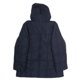BOGNER Womens Puffer Jacket Black Hooded XL