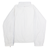 REEBOK Womens Windbreaker Jacket White UK 14