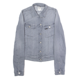 LEE Slim Rider Womens Denim Jacket Grey M