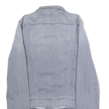 LEE Slim Rider Womens Denim Jacket Grey M