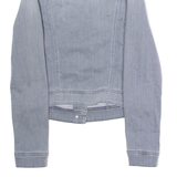 LEE Slim Rider Womens Denim Jacket Grey M