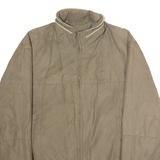 PIERRE CARDIN Mens Lined Jacket Beige Faux Suede L