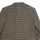 PAUL SMITH Mens Blazer Jacket Yellow Tweed Wool Check L