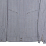 KEMPEL Mens Lined Jacket Grey Check L