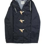FAT FACE Womens Jacket Blue Hooded S