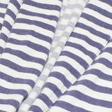 FAT FACE Womens Overcoat Jacket Blue Striped S