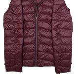 GAP Womens Puffer Jacket Purple Nylon S