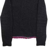 JIGSAW Womens Jacket Pink Wool Crazy Pattern S