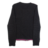 JIGSAW Womens Jacket Pink Wool Crazy Pattern S