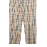 Womens Trousers Beige Regular Tapered W32 L29