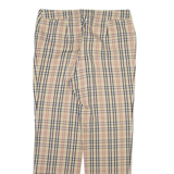 Womens Trousers Beige Regular Tapered W32 L29