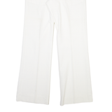 ENERGIE Womens Trousers White Regular Bootcut W30 L31