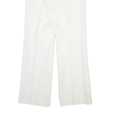 ENERGIE Womens Trousers White Regular Bootcut W30 L31