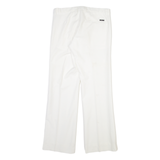 ENERGIE Womens Trousers White Regular Bootcut W30 L31