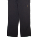 HS OUTERWEAR Mens Trousers Black Relaxed Straight W30 L30