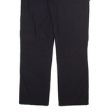 HS OUTERWEAR Mens Trousers Black Relaxed Straight W30 L30