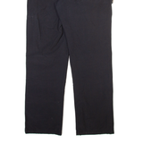 HS OUTERWEAR Mens Trousers Black Relaxed Straight W30 L30