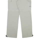 HS OUTERWEAR Detachable Legs Mens Trousers Grey Regular Straight W30 L31