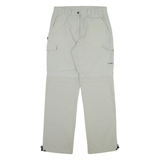 HS OUTERWEAR Detachable Legs Mens Trousers Grey Regular Straight W30 L31