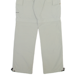 HS OUTERWEAR Detachable Legs Mens Trousers Grey Regular Straight W30 L31