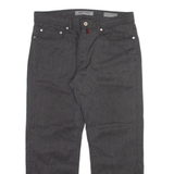 PIERRE CARDIN Mens Trousers Grey Regular Straight W32 L28