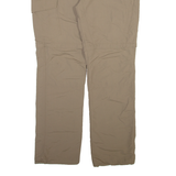 Detachable Legs Mens Trousers Brown Relaxed Straight W34 L32