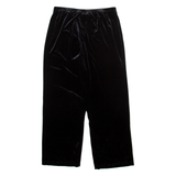 NATIONALE Womens Trousers Black Relaxed Straight W28 L28