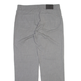 PIERRE CARDIN Mens Trousers Grey Regular Straight W36 L32