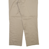 DOCKERS Mens Trousers Beige Regular Straight W36 L31
